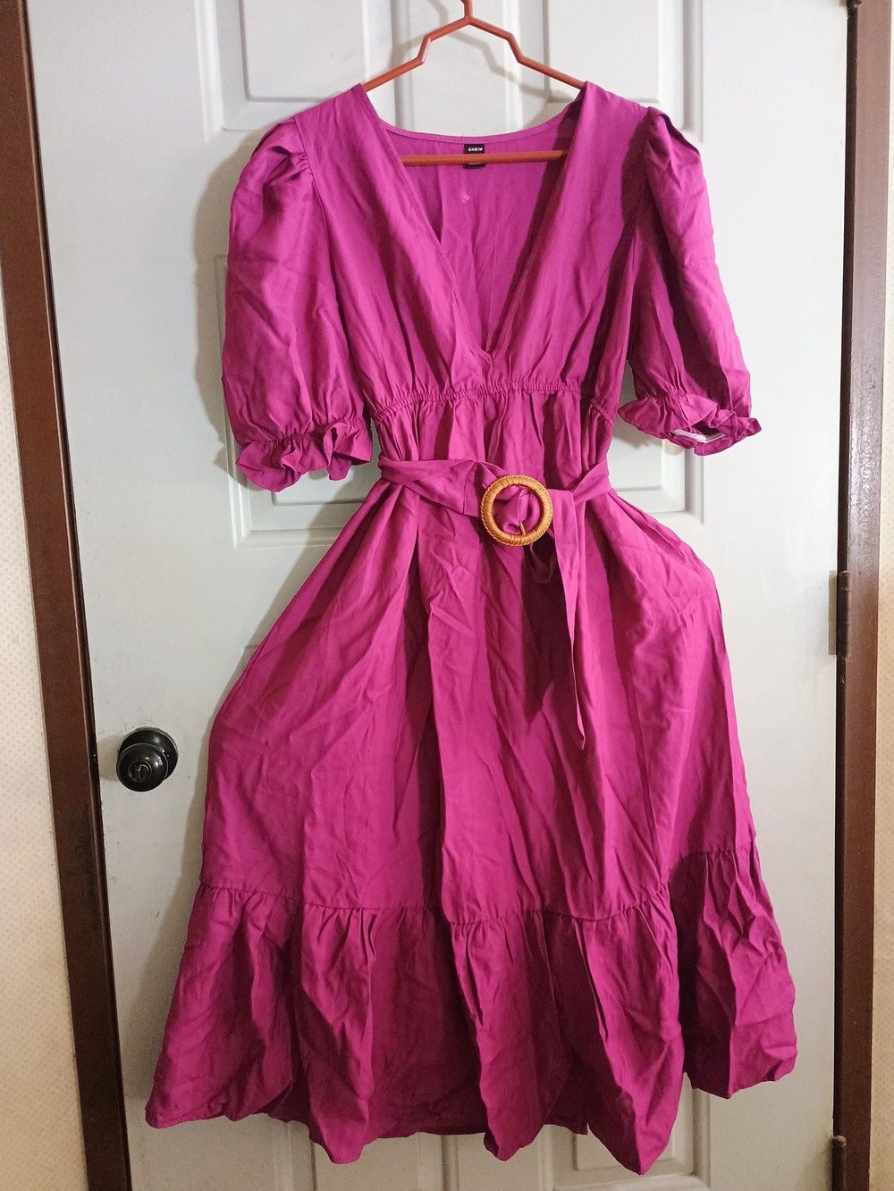 BUNDLE: Striped Blue Nautical Ruffles Wrap Maxi Dress AND MORE - Picture 2 of 4